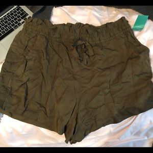 plus high waisted shorts